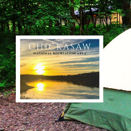 Arbuckles-See, Chickasaw National Rec Area Postkarte