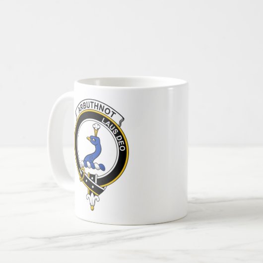 Arbuthnot Tartan Tasse - Größe 11oz (Vorderseite Links)