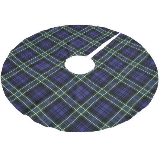 Arbuthnott Christmas Tree Skirt Polyester Weihnachtsbaumdecke (Schrägansicht)