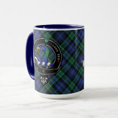 Arbuthnott Clan Abzeichen Combo 15oz Tasse (Vorderseite Links)