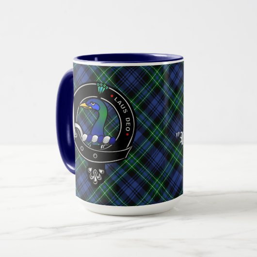 Arbuthnott Clan Abzeichen Combo 15oz Tasse (Vorderseite Links)