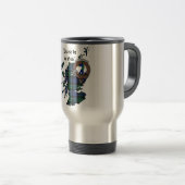 Arbuthnott Clan Abzeichen Travel Mug Reisebecher (VorderseiteRechts)