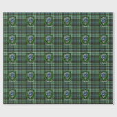 Arbuthnott Scottish Clan Tartan und Wappen Geschenkpapier (Flach)