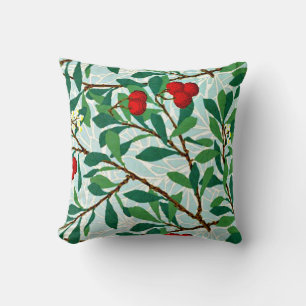 Arbutus, berühmtes Muster von William Morris Kissen