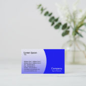 Arc - Blau Visitenkarte (Stehend Vorderseite)