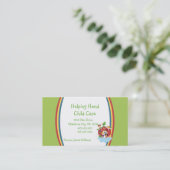 Arc Child Care Business Card Visitenkarte (Stehend Vorderseite)