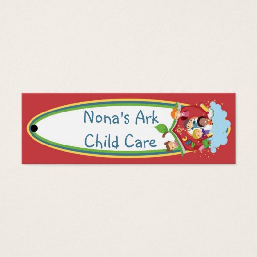 Arc Child Care Hang Tag (Vorderseite)