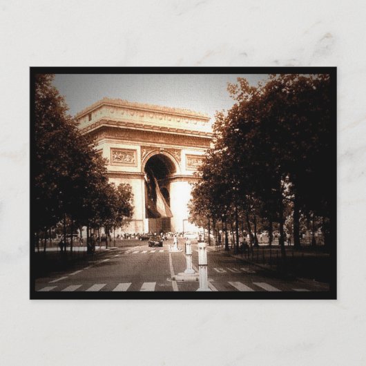 Arc de triomphe 2 postkarte (Vorderseite)