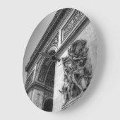 Arc de Triomphe b/w Große Wanduhr (Winkel)
