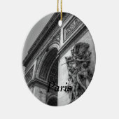 Arc de Triomphe b/w Keramikornament (Rechts)