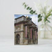 Arc de Triomphe de Carrousel. Postkarte (Stehend Vorderseite)