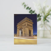 Arc de Triomphe de l'Étoile in Paris Postkarte (Stehend Vorderseite)