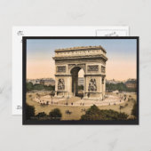 Arc de Triomphe, de l'Etoile, Paris, Frankreich Postkarte (Vorne/Hinten)