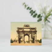Arc de Triomphe du Carrousel Paris Postkarte (Stehend Vorderseite)
