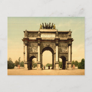 Arc de Triomphe du Carrousel Paris Postkarte