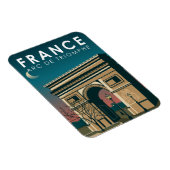 Arc de Triomphe Frankreich Retro Reisen Vintag Magnet (Rechte Seite)
