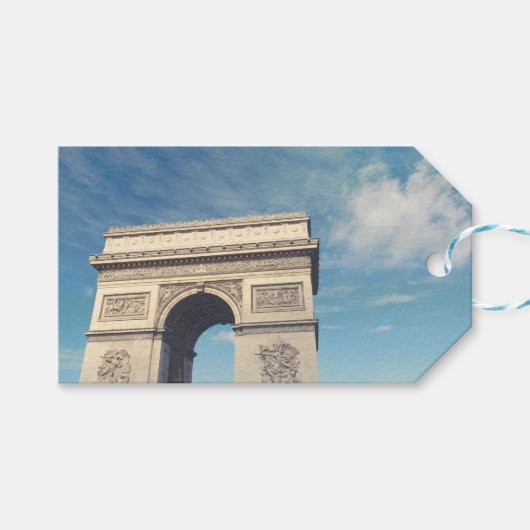 Arc de triomphe geschenkanhänger (Vorderseite (Horizontal))