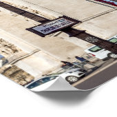 Arc de Triomphe in Paris, Frankreich Poster (Ecke)