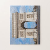 Arc de Triomphe in Paris, Frankreich Puzzle (Vertikal)