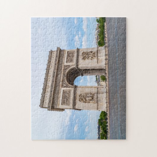 Arc de Triomphe in Paris, Frankreich Puzzle (Vertikal)