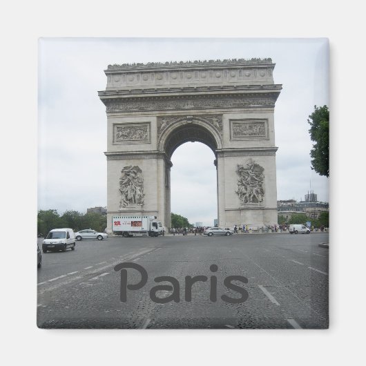 Arc de Triomphe Magnet (Vorne)