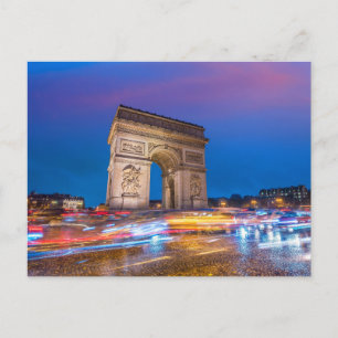 Arc de Triomphe   Nationaldenkmal   Paris Frankrei Postkarte