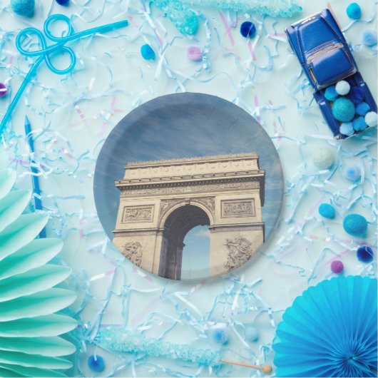 Arc de triomphe pappteller (Party)