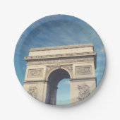 Arc de triomphe pappteller (Vorderseite)