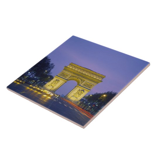 Arc de Triomphe, Paris, Frankreich, Fliese (Seite)