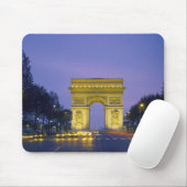 Arc de Triomphe, Paris, Frankreich, Mousepad (Mit Mouse)