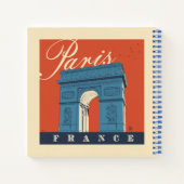 Arc de Triomphe | Paris, Frankreich Notizblock (Rückseite)