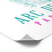 Arc De Triomphe Paris Frankreich Poster (Ecke)