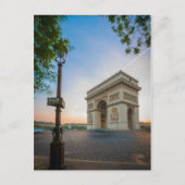 Arc de Triomphe | Paris, Frankreich Postkarte (Vorderseite)