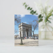 Arc de Triomphe, Paris, Frankreich Postkarte (Stehend Vorderseite)