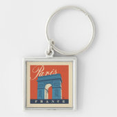 Arc de Triomphe | Paris, Frankreich Schlüsselanhänger (Vorne)