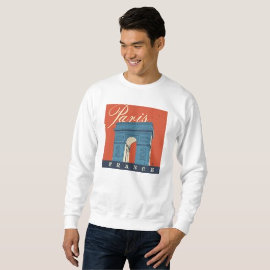 Arc de Triomphe | Paris, Frankreich Sweatshirt (Vorne ganz)