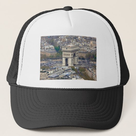 Arc de Triomphe Paris Frankreich Truckerkappe (Vorderseite)