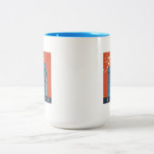 Arc de Triomphe | Paris, Frankreich Zweifarbige Tasse (Mittel)