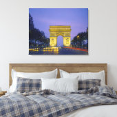 Arc de Triomphe, Paris, Leinwanddruck (Insitu (Schlafzimmer))