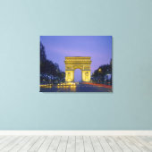 Arc de Triomphe, Paris, Leinwanddruck (Insitu (Holzboden))