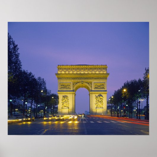 Arc de Triomphe, Paris, Poster (Vorne)