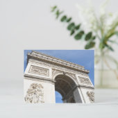 Arc de Triomphe Paris Postkarte (Stehend Vorderseite)