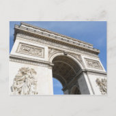 Arc de Triomphe Paris Postkarte (Vorderseite)