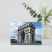 Arc de Triomphe Paris Postkarte (Stehend Vorderseite)