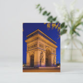 Arc de Triomphe Place de l'Toile Postkarte (Stehend Vorderseite)