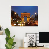 Arc de Triomphe Poster (Heimbüro)