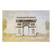 Arc de Triomphe Poster (Vorderseite)