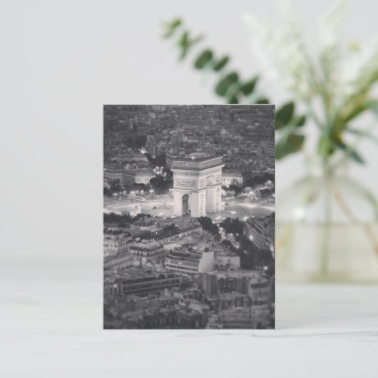 Arc de Triomphe Postkarte (Stehend Vorderseite)