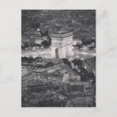 Arc de Triomphe Postkarte (Vorderseite)