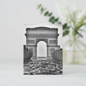 Arc de Triomphe Postkarte (Stehend Vorderseite)